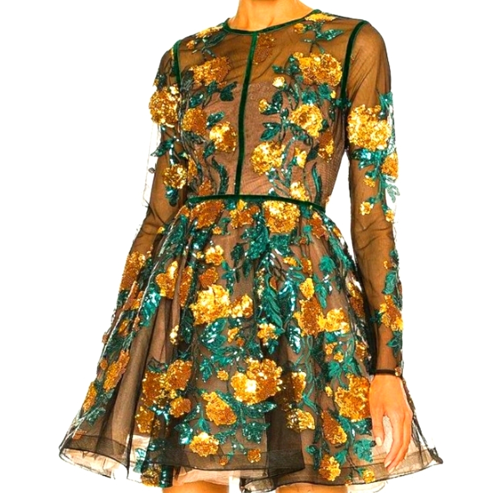 BRONX and Banco Raffaello Teal Mini Dress NWT